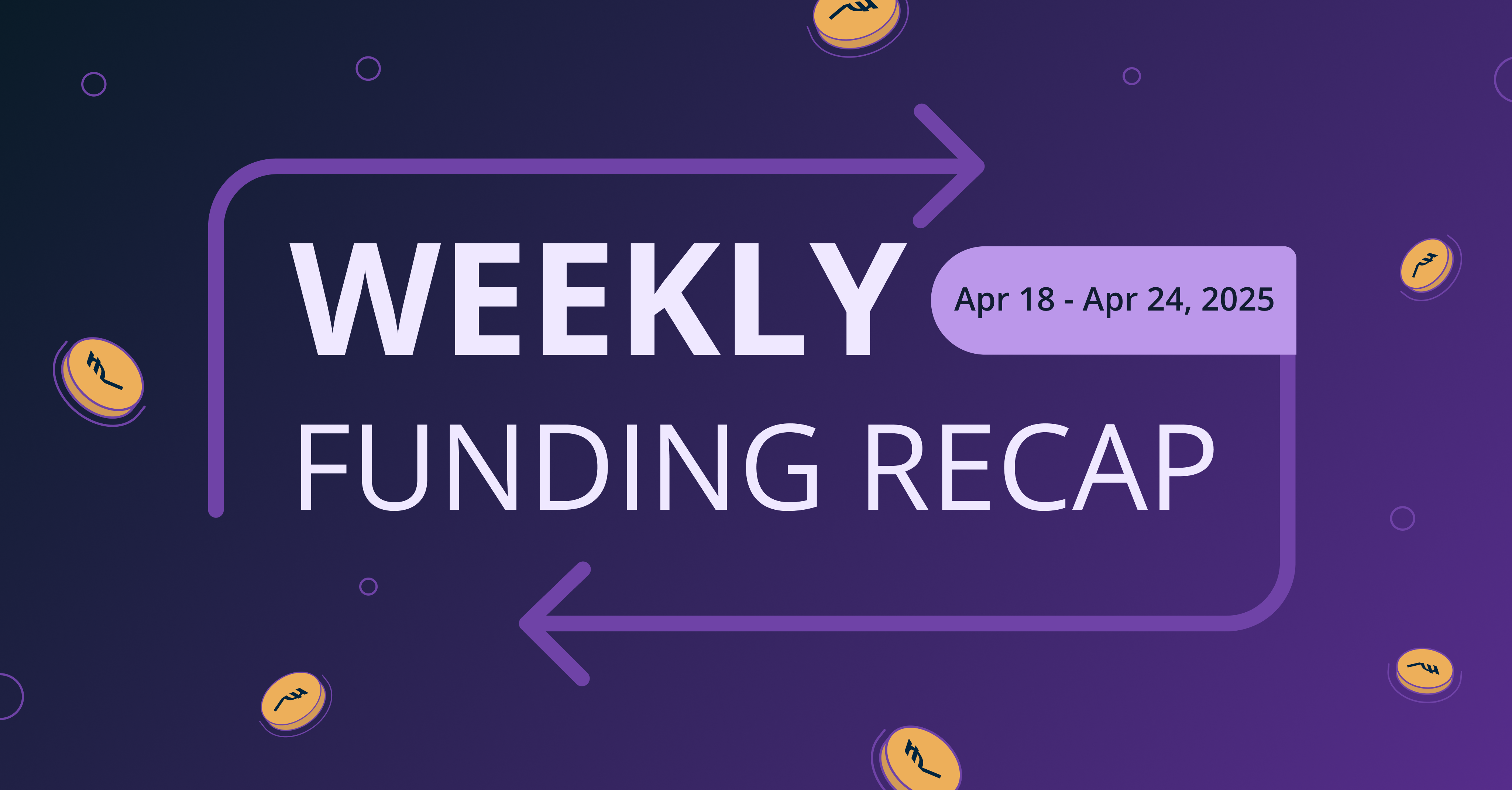 Top 5 Funding Deals in India (April 18–24, 2025)